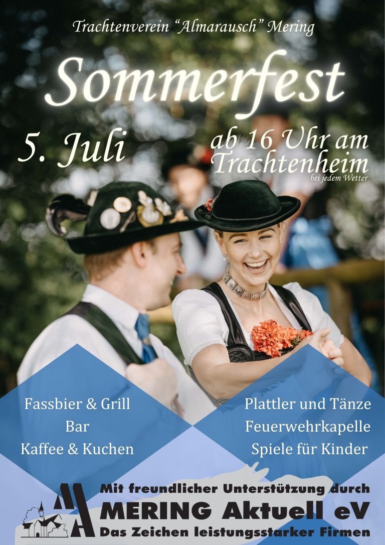 Plakat Sommerfest 2025